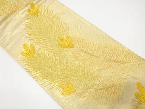 アンティーク　若松模様織り出し袋帯（材料）